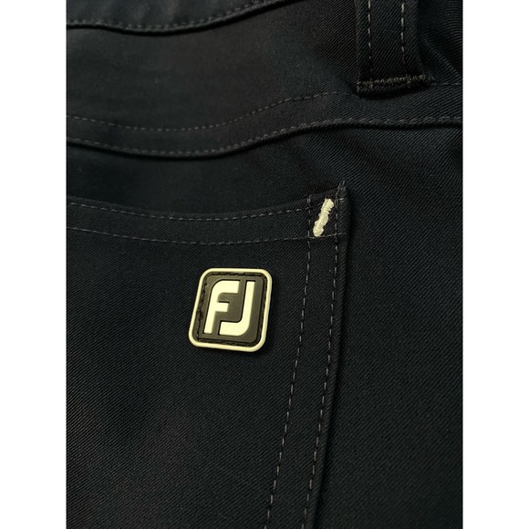 FOOTJOY FJ Men’s Athletic Fit Golf Pants Navy Blue Size 34 X 32 - Picture 4 of 9